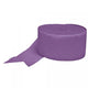 New Purple Crepe Streamers 24m Each