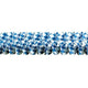 Oktoberfest Bavarian Check Blue & White Garland 16cm x 4cm Each