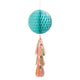 Pastel Honeycomb Pastel Ball Decoration & Tassel Tail