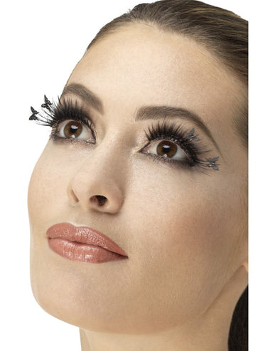 Winged Butterfly Black Eyelashes