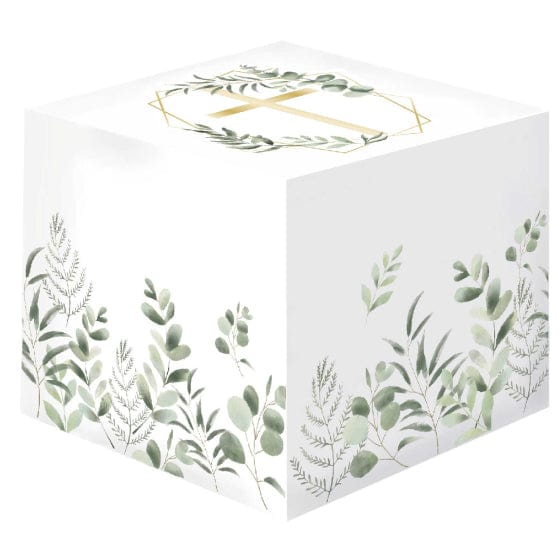 Botanical Celebration Favor Box FSC 11cm 8pk