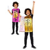 Charlie & The Chocolate Factory Golden Ticket Kids Unisex Costume