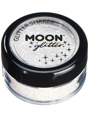 White Pastel Glitter Shakers 5g Each