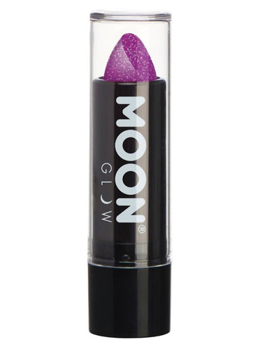 Purple Neon UV Glitter Lipstick 5g Each