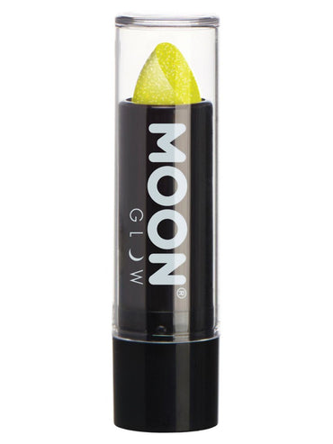 Yellow Neon UV Glitter Lipstick 5g Each