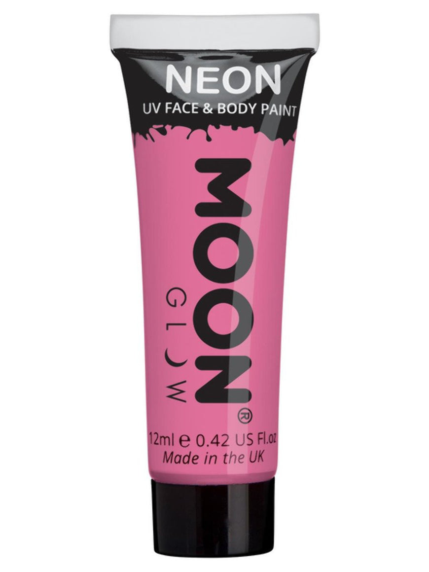 Pastel Pink Pastel Neon UV Face Paint 12ml Each