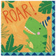 Dino-Mite Party Dinosaur Lunch Napkins 16pk