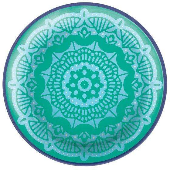 Boho Vibes Round Melamine Dinner Plates 26cm 4pk