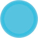 Caribbean Blue Round Paper Plates 23cm 8pk