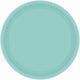 Robin's Egg Blue NPC Round Paper Plates 17cm 20pk