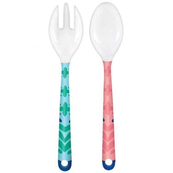 Boho Vibes Salad Melamine Servers 24cm 2pk