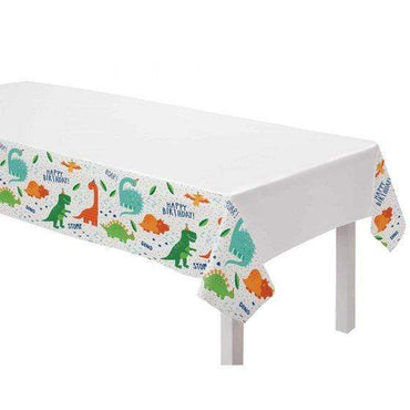 Dino-Mite Party Dinosaur Plastic Tablecover 137cm x 243cm Each