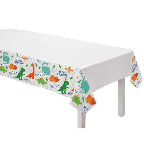 Dino-Mite Party Dinosaur Plastic Tablecover 137cm x 243cm Each