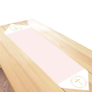 Botanical Celebration Pink Table Fabric Runner 46cm x 1.2m Each