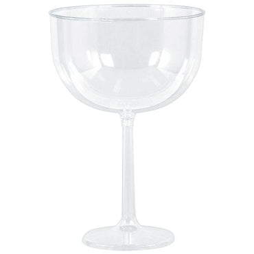 Clear Plastic Jumbo Wine Glasses 1.3L 4pk