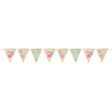 Mint to Be Pennant Banner - Party Savers