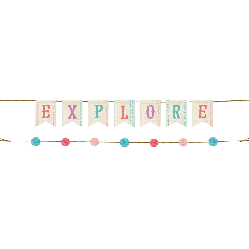 Free Spirit Happy Birthday Explore Banner Kit