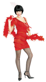 Women's Costume - Roarin' Red Flapper - Party Savers