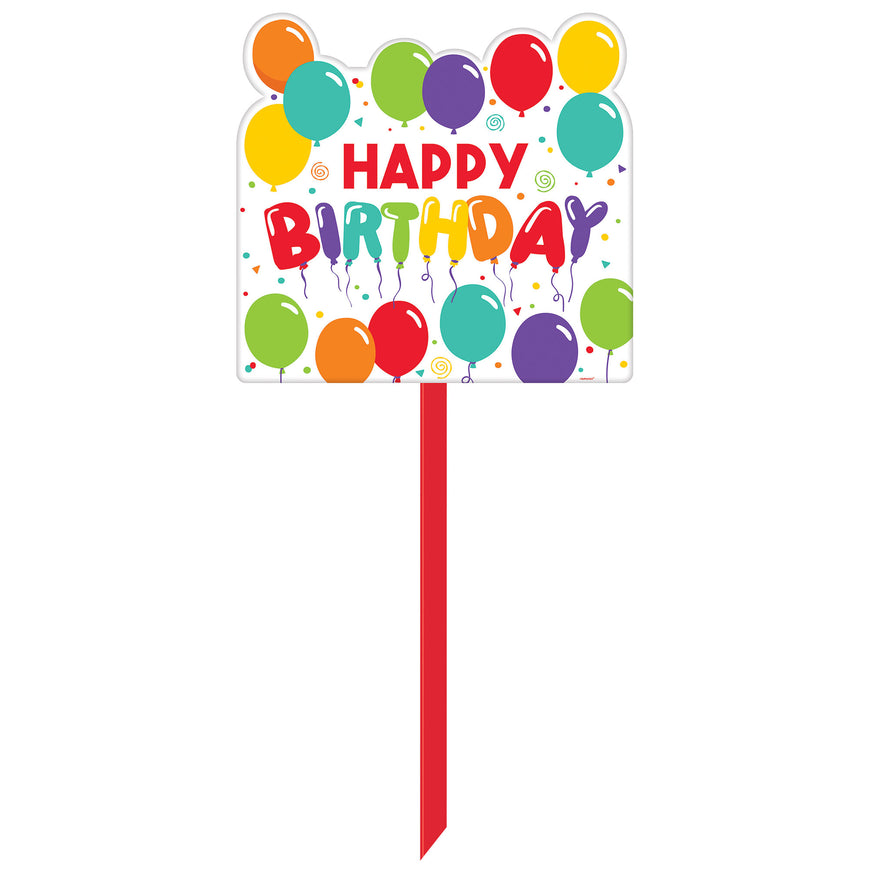 Birthday Celebration Yard Sign Each