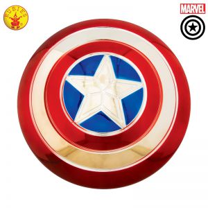 Captain America Electroplated Metallic Shield - 12" - Party Savers