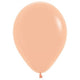 Fashion Peach Blush Latex Balloons 12cm 50pk - Party Savers