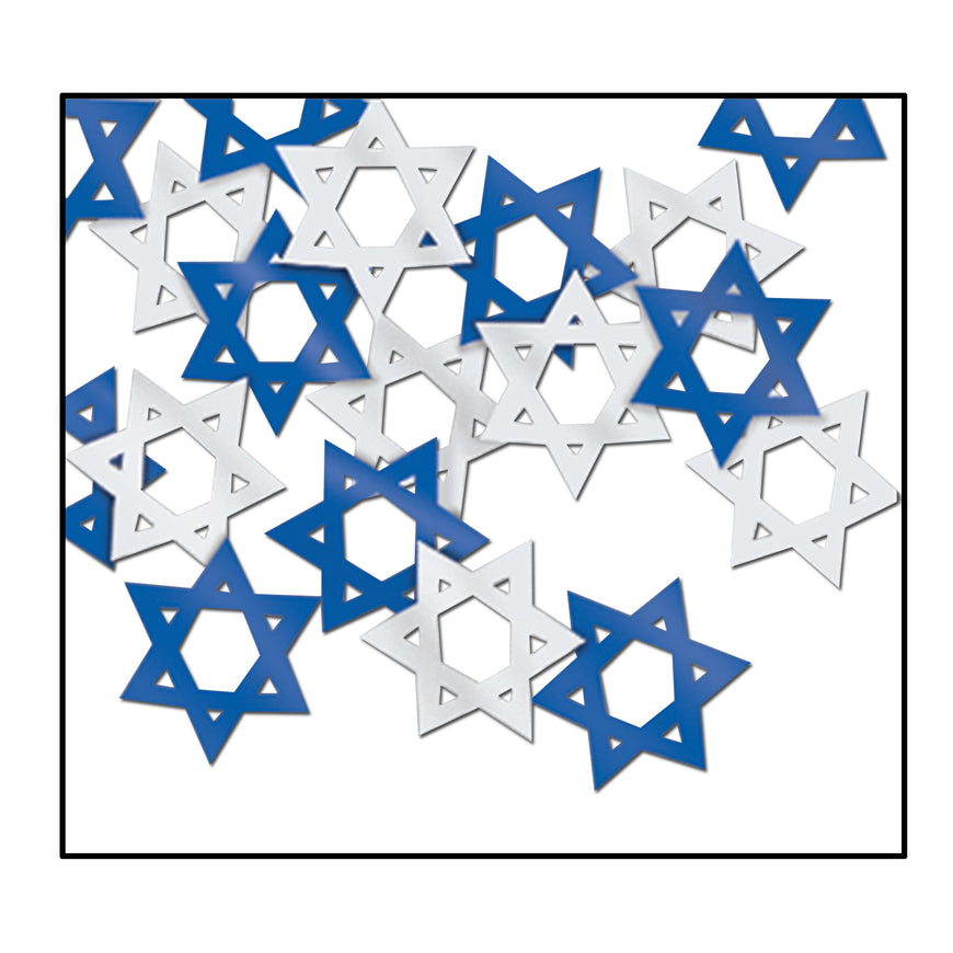 Fanci-Fetti Star Of David 14g - Party Savers