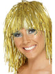 Gold Cyber Tinsel Wig - Party Savers