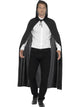 Black Hooded Vampire Cape - Party Savers