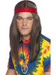 Hippy Man Kit With Wig - Party Savers