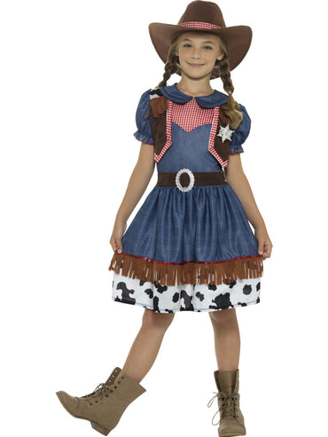 Girls Costume - Texan Cowgirl - Party Savers