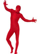 Men's Costume - Red Second Skin Suit - Party Savers