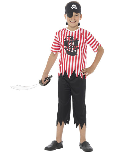 Boys Costume - Jolly Pirate Boy - Party Savers