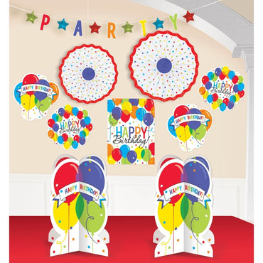 Balloon Bash Room Decorating Kit - Party Savers