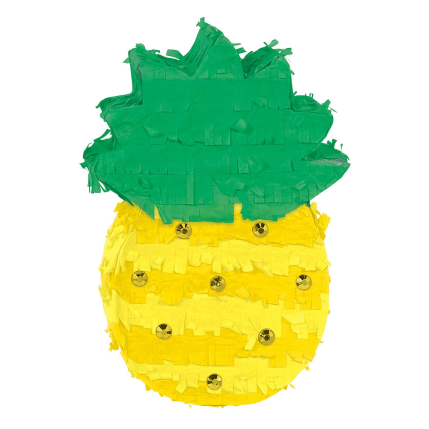 Pineapple Mini Pinata Decoration & Gems - Party Savers