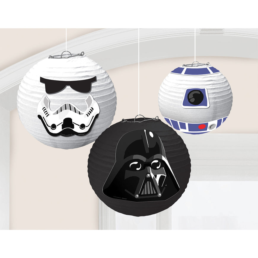 Star Wars Galaxy Paper Lanterns 3pk