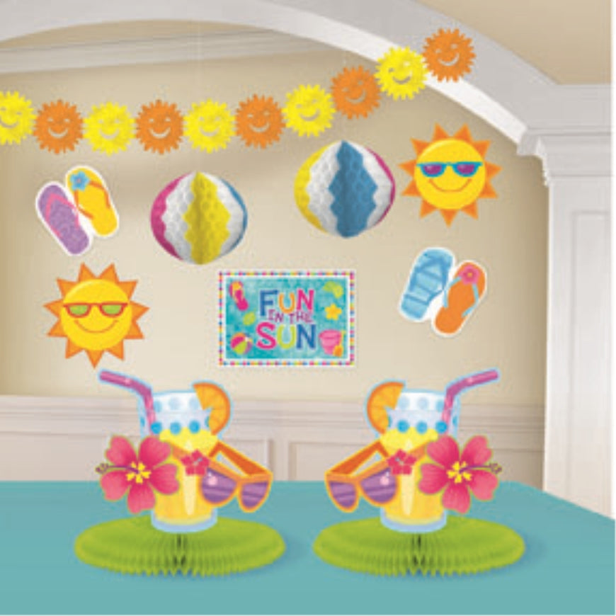 Fun In the Sun Decorating Kit - Party Savers