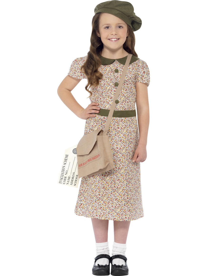 Girls Costume - Evacuee Girl - Party Savers