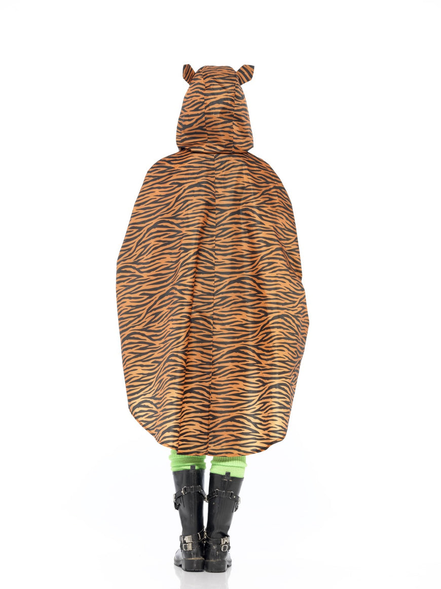 Men's Costume - Tiger Party Poncho - Party Savers