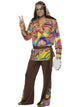 Mens Costume - Psychedelic Hippie Man - Party Savers