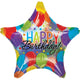 Balloon Bash Jumbo Holographic Jumbo Shape Balloon 71cm Each - Party Savers