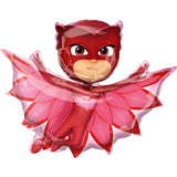 PJ Masks Owlette SuperShape Foil Balloon 83cm x 78cm - Party Savers