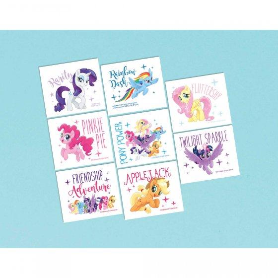 My Little Pony Adventure Tattoos 8pk