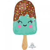 Happy Ice Cream Bar Supershape Foil Balloon 43cm x 88cm Each