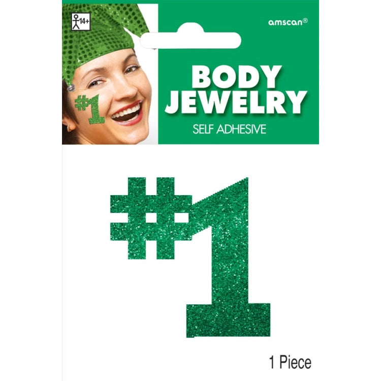 Green Body Jewelry Team Spirit - Party Savers