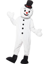 Mens Costume - Snowman Mascot - Party Savers