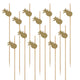 Key West Pineapple Wooden Picks 24pk - Party Savers