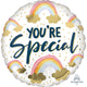 You're Special Painted Rainbows Foil Balloon 45cm - Party Savers