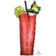 Bloody Mary Drink SuperShape Foil Balloon - Party Savers