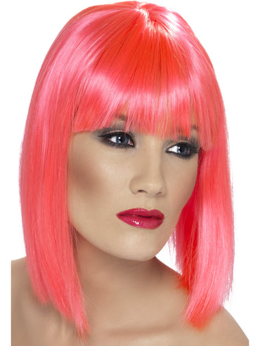 Pink Glam Wig - Party Savers