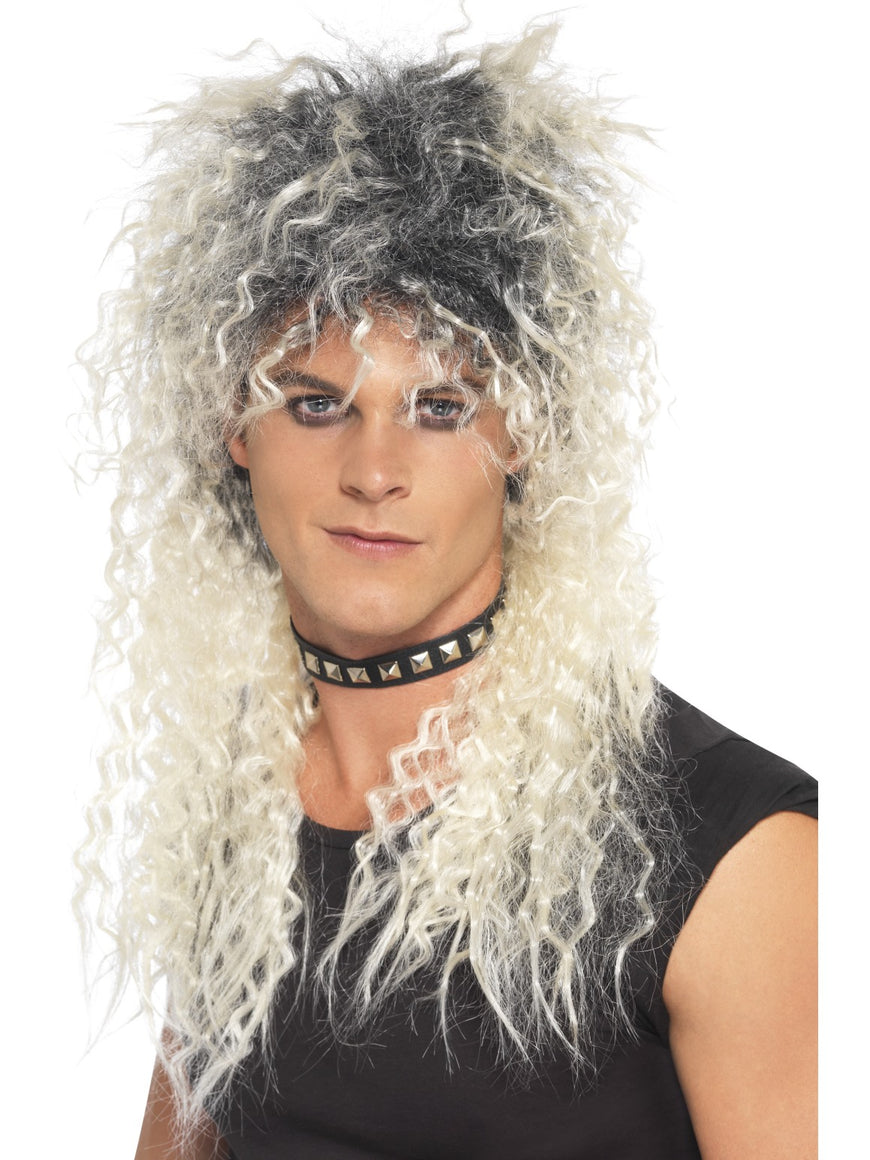 Blonde Hard Rocker Wig - Party Savers